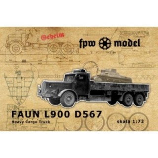 Faun L900 Heavy Cargo Truck (zamknięta kabina)
