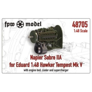 Napier Sabre IIA for Eduard 1:48 Hawker Tempest Mk V