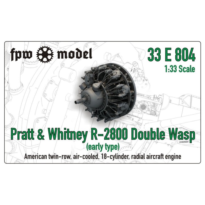 copy of Pratt & Whitney R-2800 Double Wasp (early) (Fix)