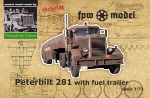 Peterbilt 281 with fuel (tank) trailer