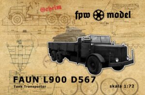 Faun L900 Tank Transporter (otwarta kabina WH)