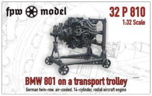 BMW 801 (Full) z wózkiem transportowym