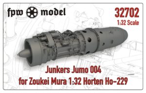 Junkers Jumo 004 for Horten Ho-229 (Zoukei Mura)