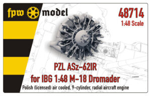 PZL ASz-62IR do samolotu M-18 Dromader (IBG)