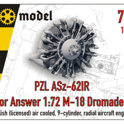 PZL ASz-62IR for Answer 1:72 M-18 Dromader